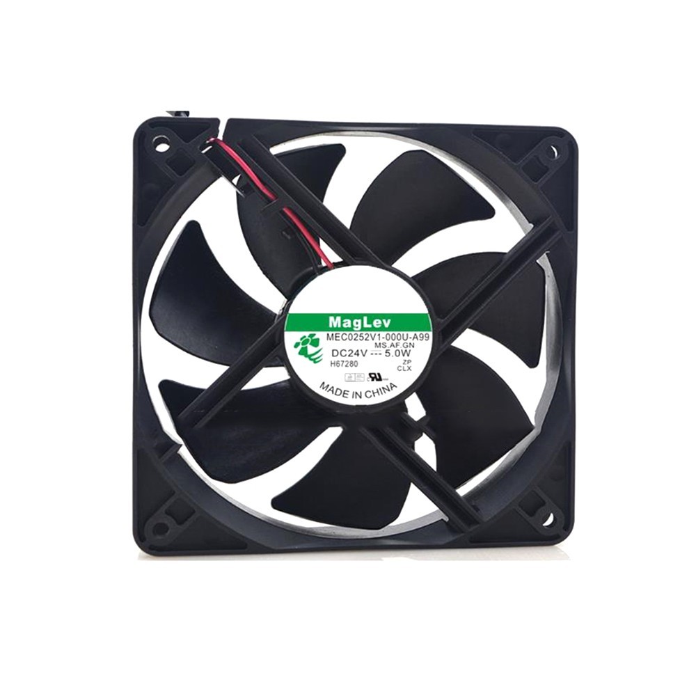 Cooling Fan For SUNON MEC0252V1-000U-A99 DC24V 5.0W 12CM 2PIN New