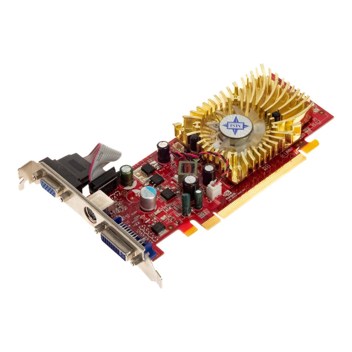 Graphics Card MSI NVIDIA GEFORCE 8400GS 256MB MS-V074 VER:1.1 PCIe