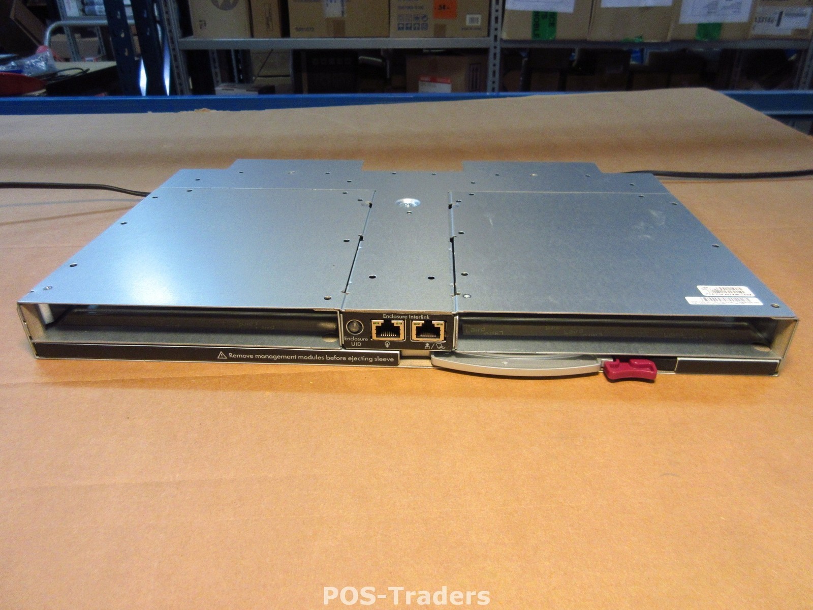 HP 407295-502 Onboard Administrator Module Sleeve PULLED FROM HP BLADE C7000