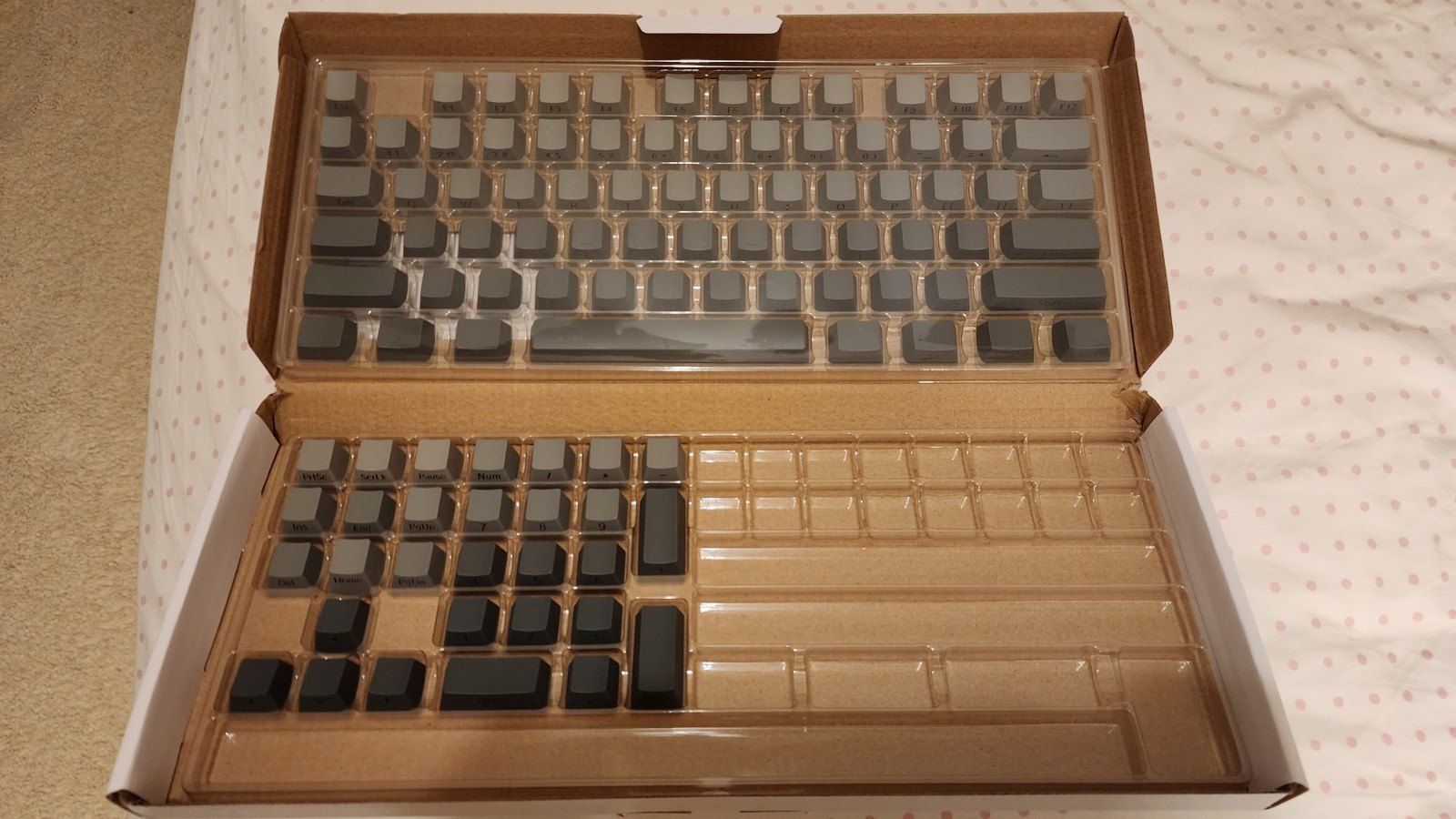 *4 FULL SETS* Generic Full Keycap Set - Side printed keys - Open Box