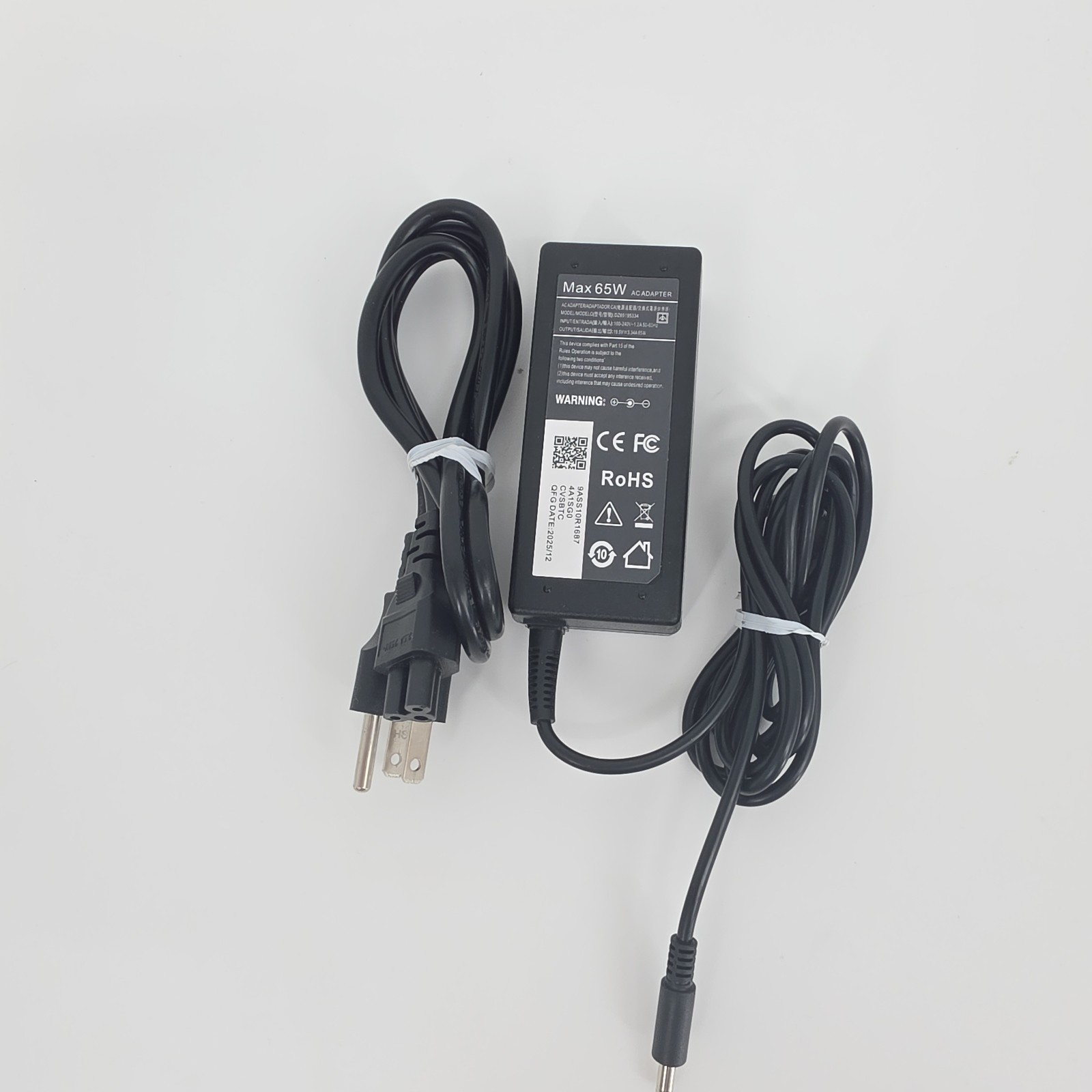 65W 45W AC Adapter Replacement for Dell Laptop Charger, for Dell inspiron 15