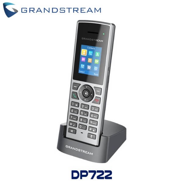 Grandstream DP722 DECT Cordless IP Phone HD VoIP Handset.