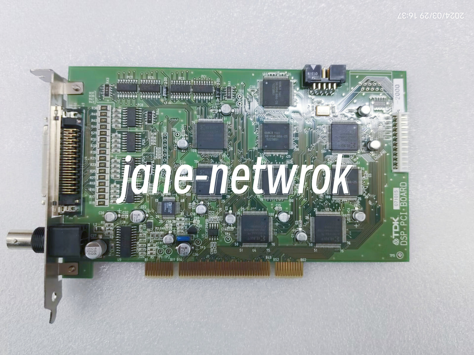 1PCS USED DSP PCI BOARD TDK  (by DHL  or Fedex  90days Warranty) #j1688