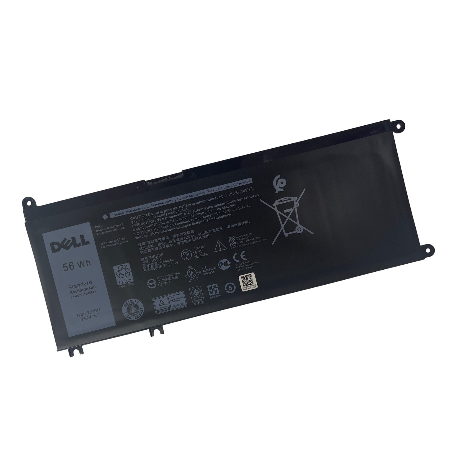 OEM 33YDH Battery For Dell Inspiron 17 7000 7577 7586 7773 7778 7786 7779 2in1