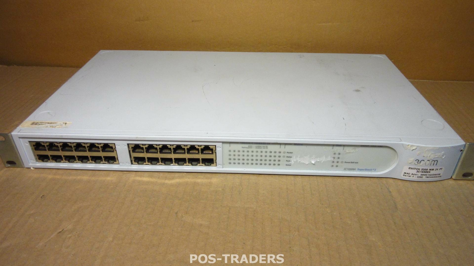 3COM 3C16988A SuperStack 3 Switch 3300 XM Managed 24 Port 10/100