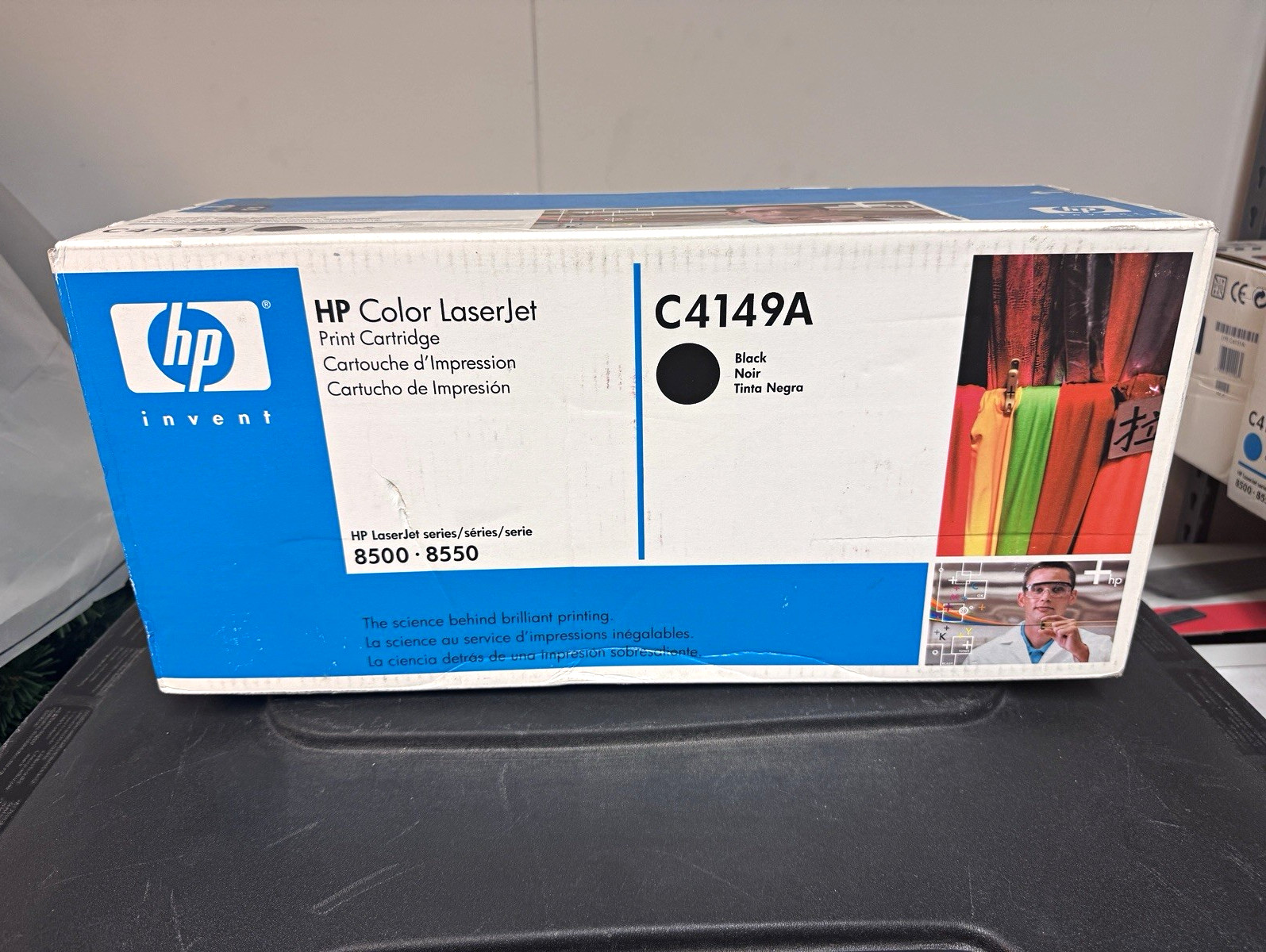 HP C4149A Genuine Black Laser Toner Cartridge for LaserJet 8500/8550