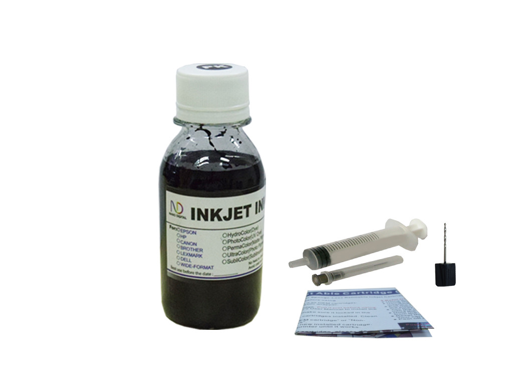 ND® Black refill ink kit for Canon PG-240 240XL MG2120 3120 MG4120 100ml