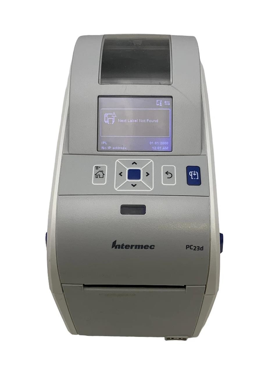Intermec PC23d 2" Direct Thermal Barcode Label Printer LCD USB -NO Power ADAPTER