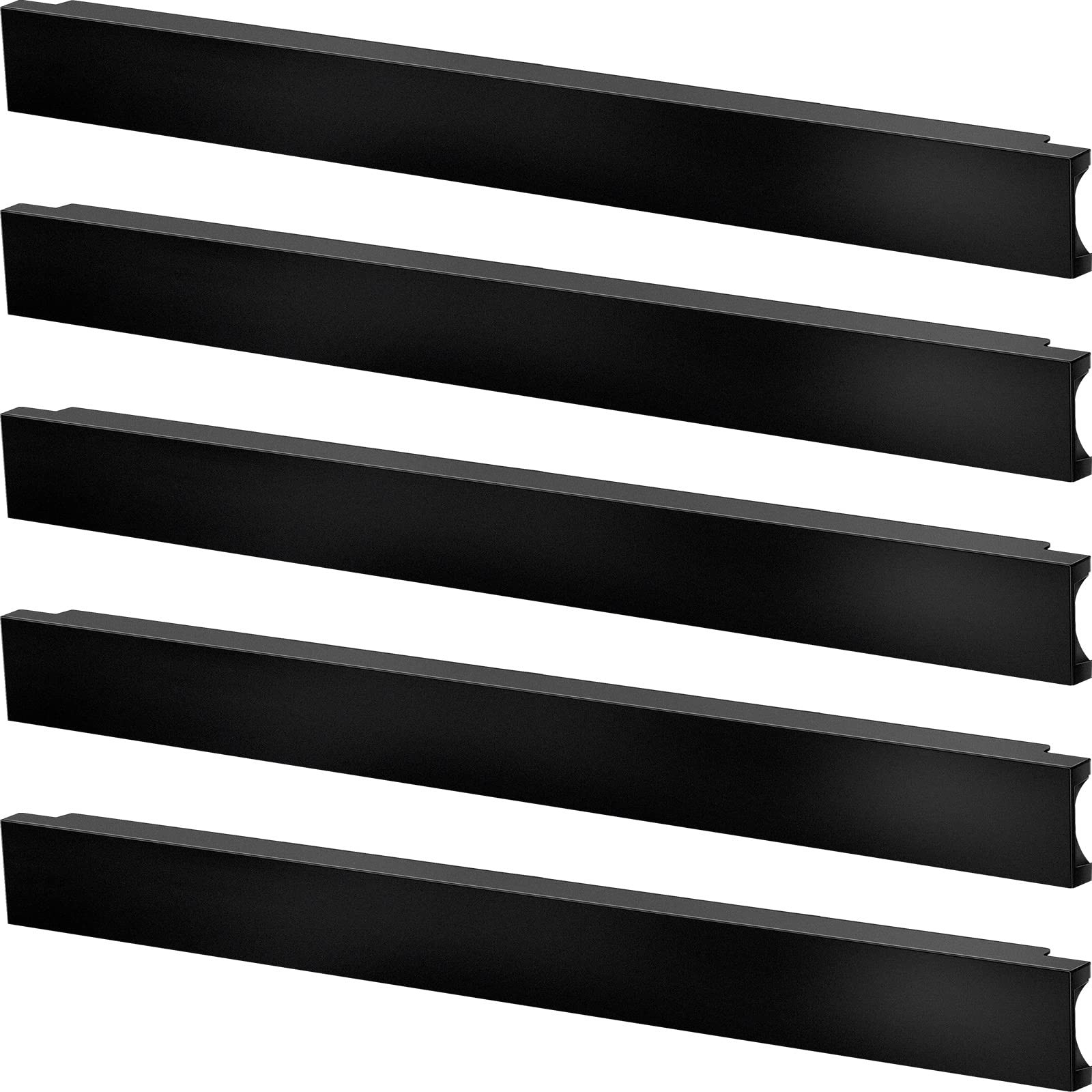 10 Pcs 1U Rack Blank Panels, Snap-in Plastic for 19 Inch Racks