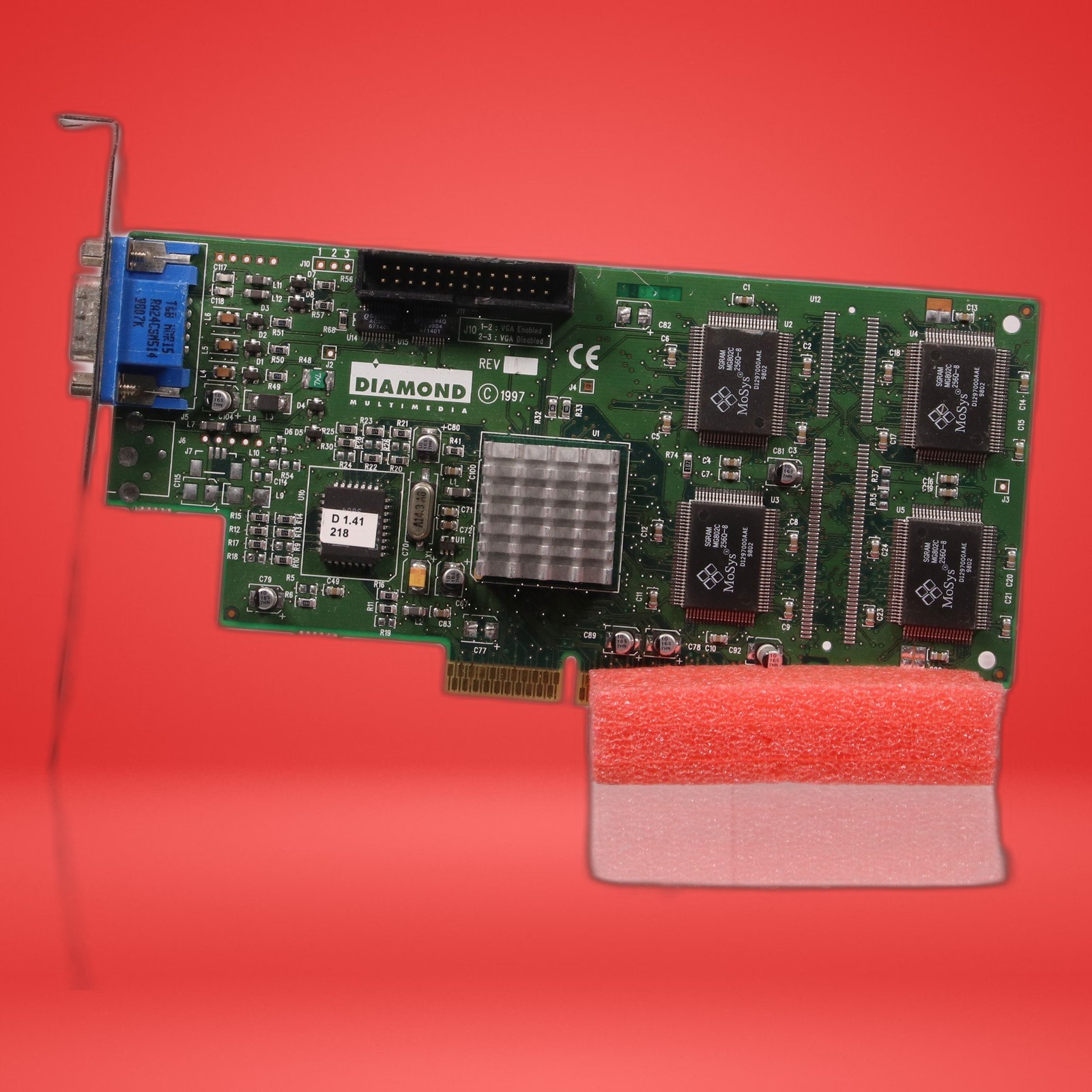DIAMOND FIRE 1K PRO AGP ATX 8 T3 VGA CARD (Diamond Fire 1000 Pro AGP)