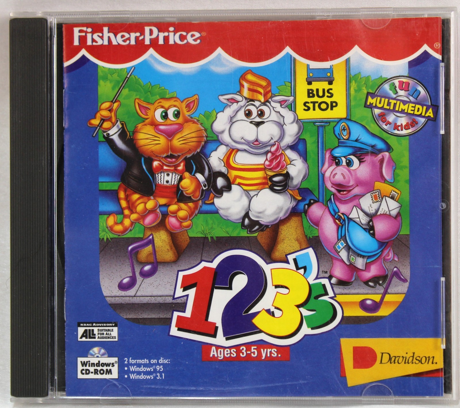 CD:  123s [Fisher-Price] by Various Artists (CD, Jan-2013, Allegro)