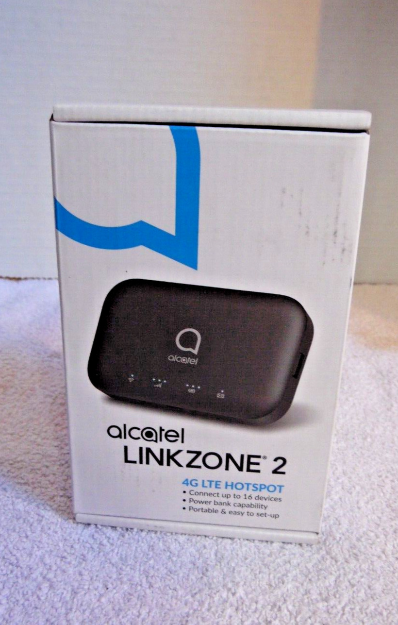New Alcatel Linkzone 2  MW43TM WiFi 4G LTE Hotspot Dual-band 2.4  5Ghz