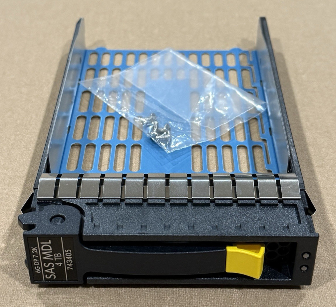 Open Box HP Hot-Swap Hard Drive Tray Caddy P/N 335537-001/464507-002/743405