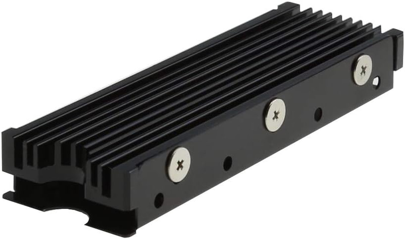 M.2 2280 SSD Heatsink, Double-Sided Heat Sink, with Thermal Silicone Pad for PC