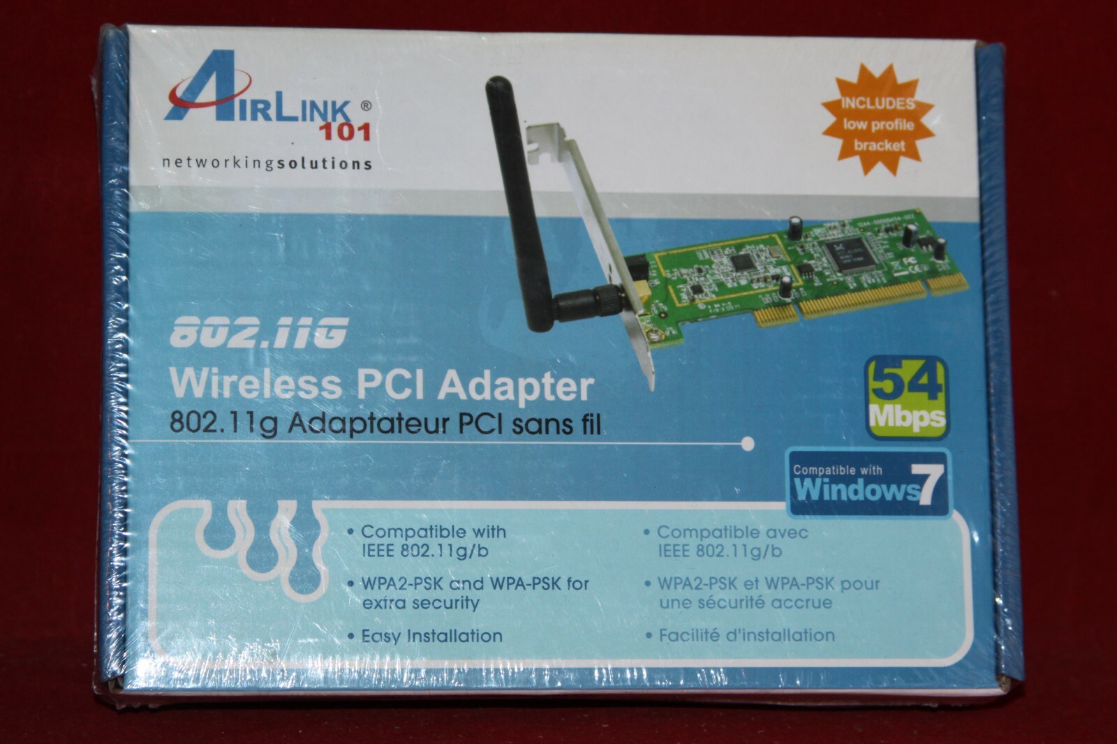 AirLink101 Wireless PCI Adapter 802.11g. (AWLH3028)