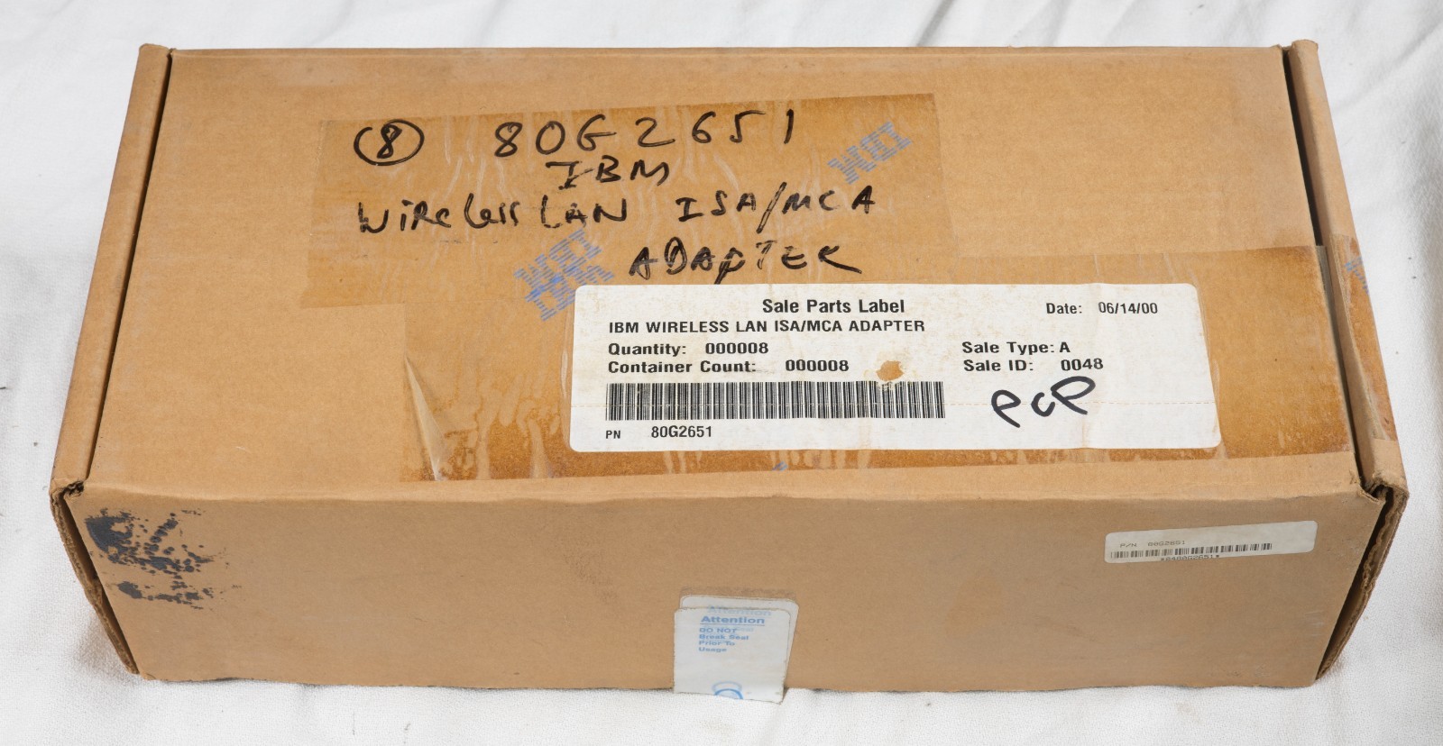 IBM Wireless LAN ISA/MCA adapter PS/2 80G2651  NEW NOS