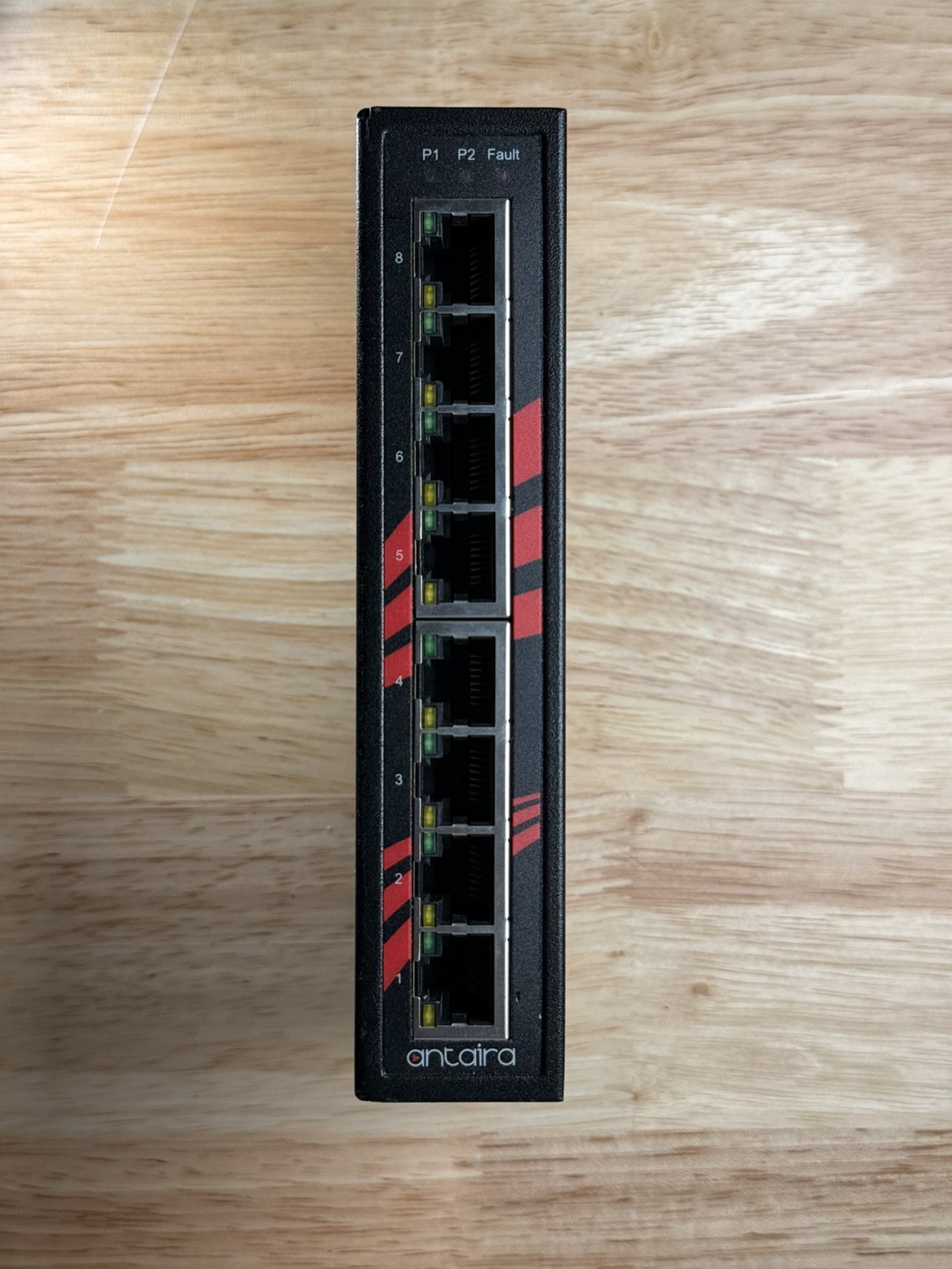 Antaira LNX-0501G-SFP-T 5-Port Industrial Unmanaged Ethernet Switch - USED 