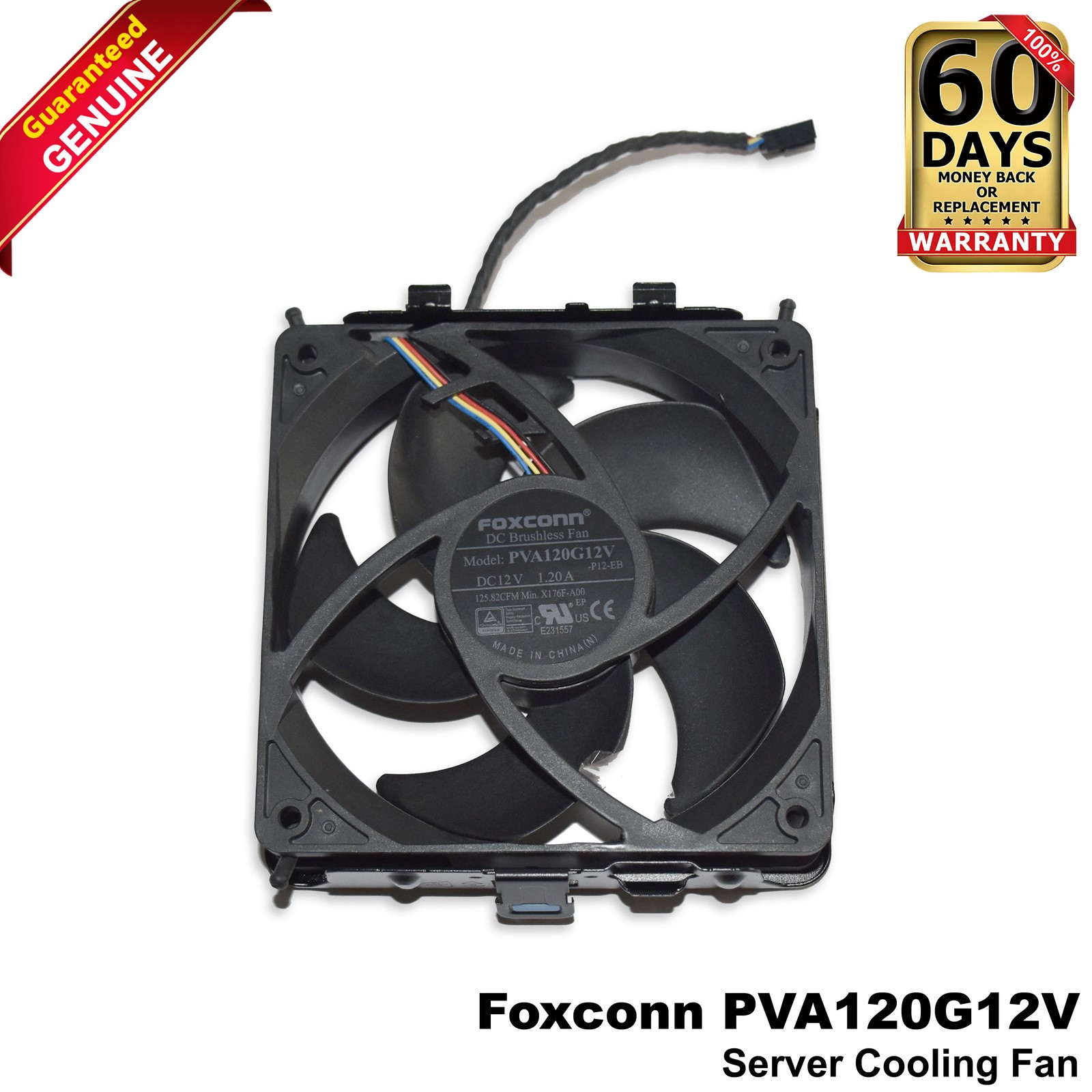 Dell Alienware Aurora R13 12V 4-Pin PWM Cooling Fan AWAUR13-9486WHT-PUS P8M35