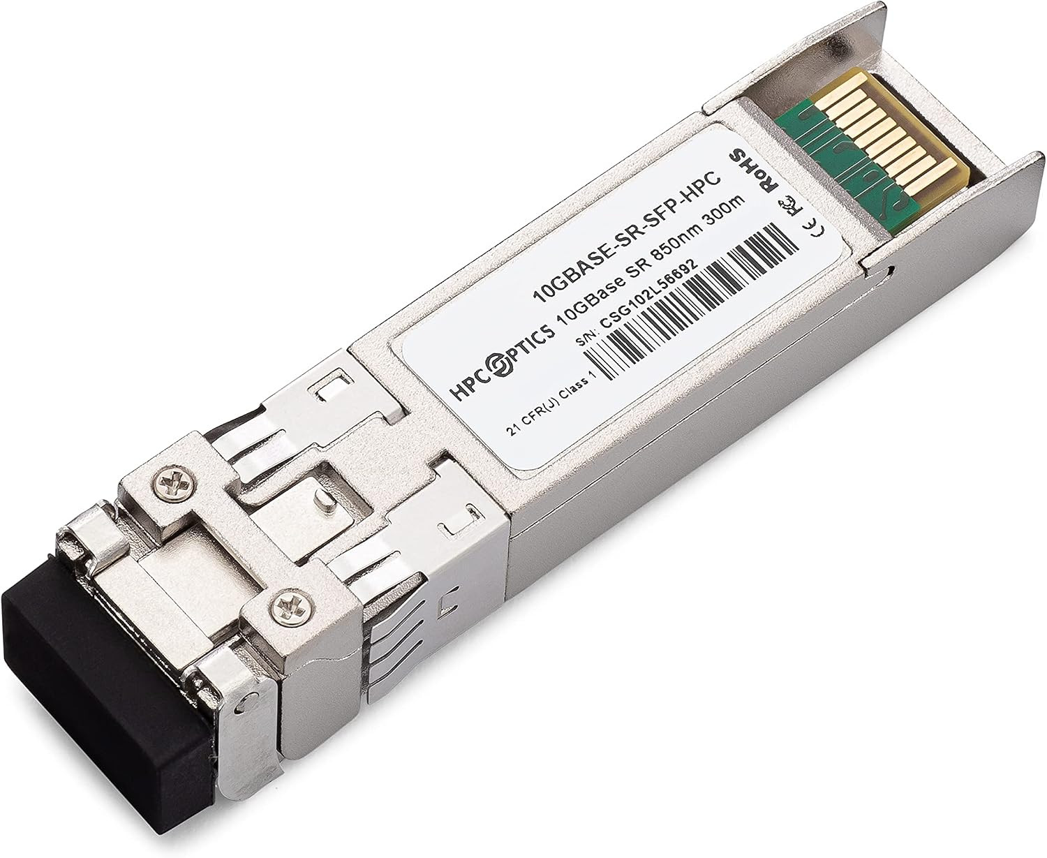 Compatible with HPE Aruba J9150D 10GBASE-SR SFP+ Transceiver | 10G SR MMF 850Nm