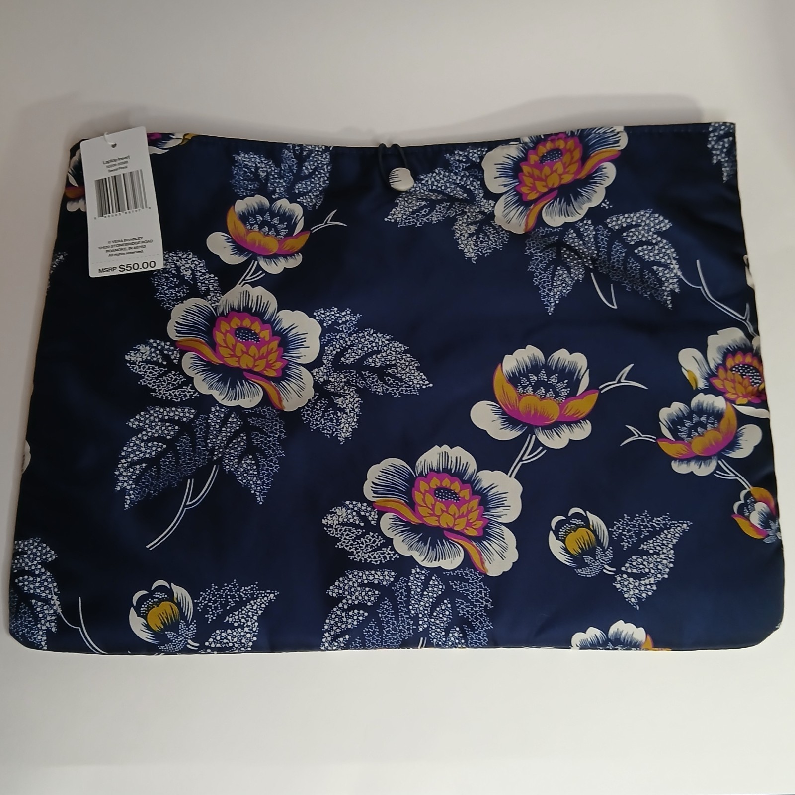 Vera Bradley Laptop Insert Seurat Floral Hard To Find Rare New With Tag