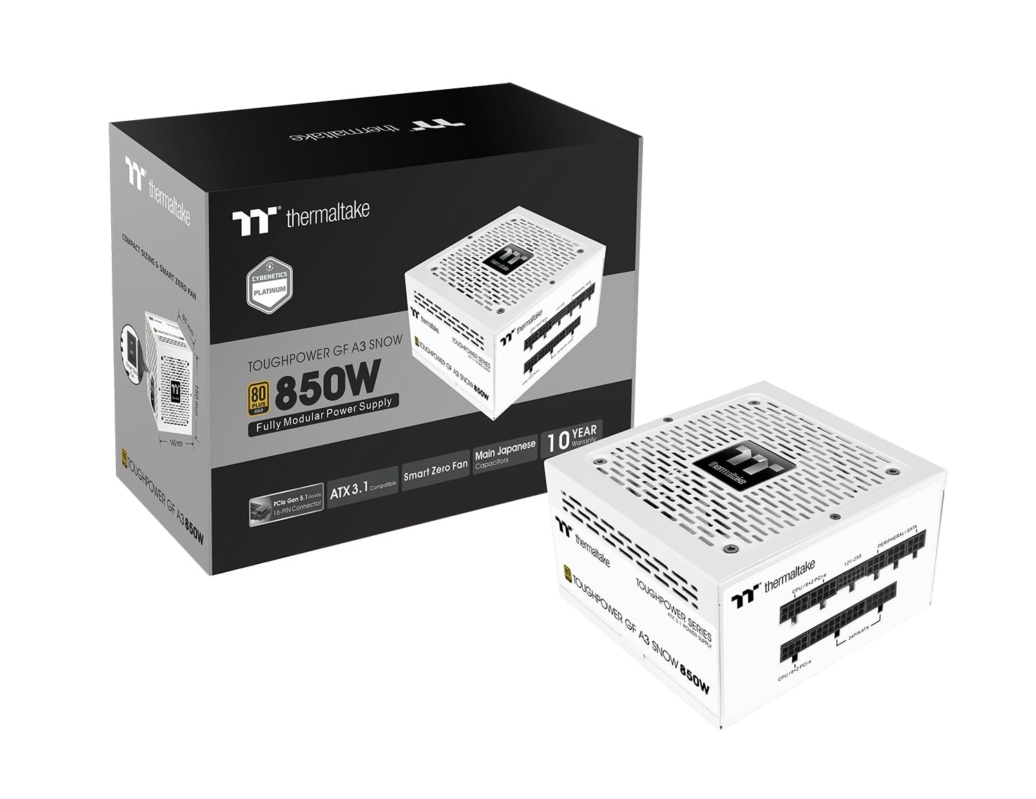 Thermaltake Toughpower GF A3 Snow Edition 850W 80+ Gold Full Modular SLI/Crossfi