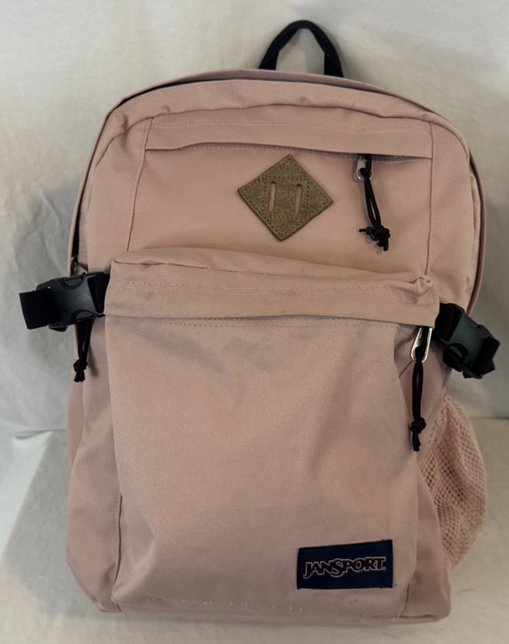 JanSport Main Campus FX Backpack - Travel, or Work Bag w One Size, Pink Ice 