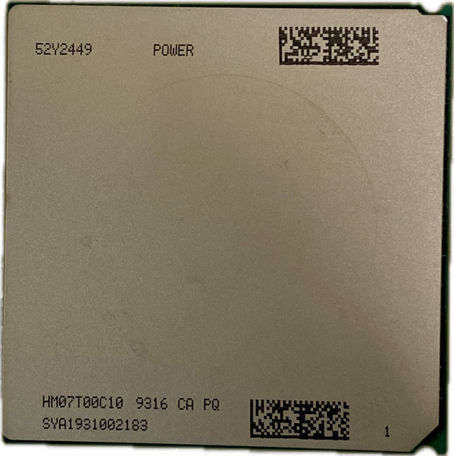 IBM 52Y2449 3.72GHz 6-Core POWER7 Server Processor