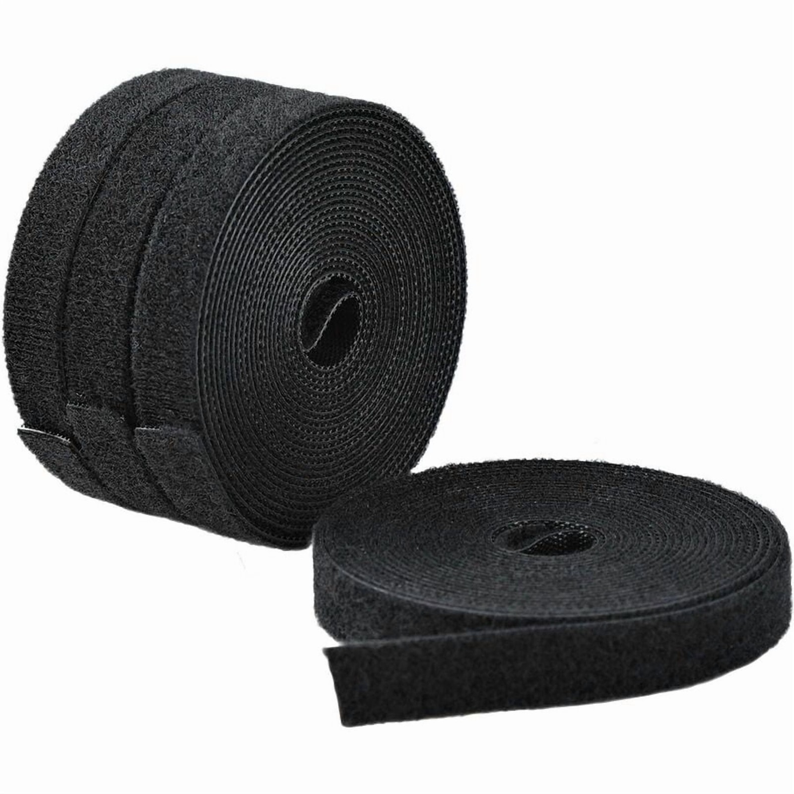 StarTech HKLP15054PK 15ft Hook and Loop Cable Ties Black 4-Pack