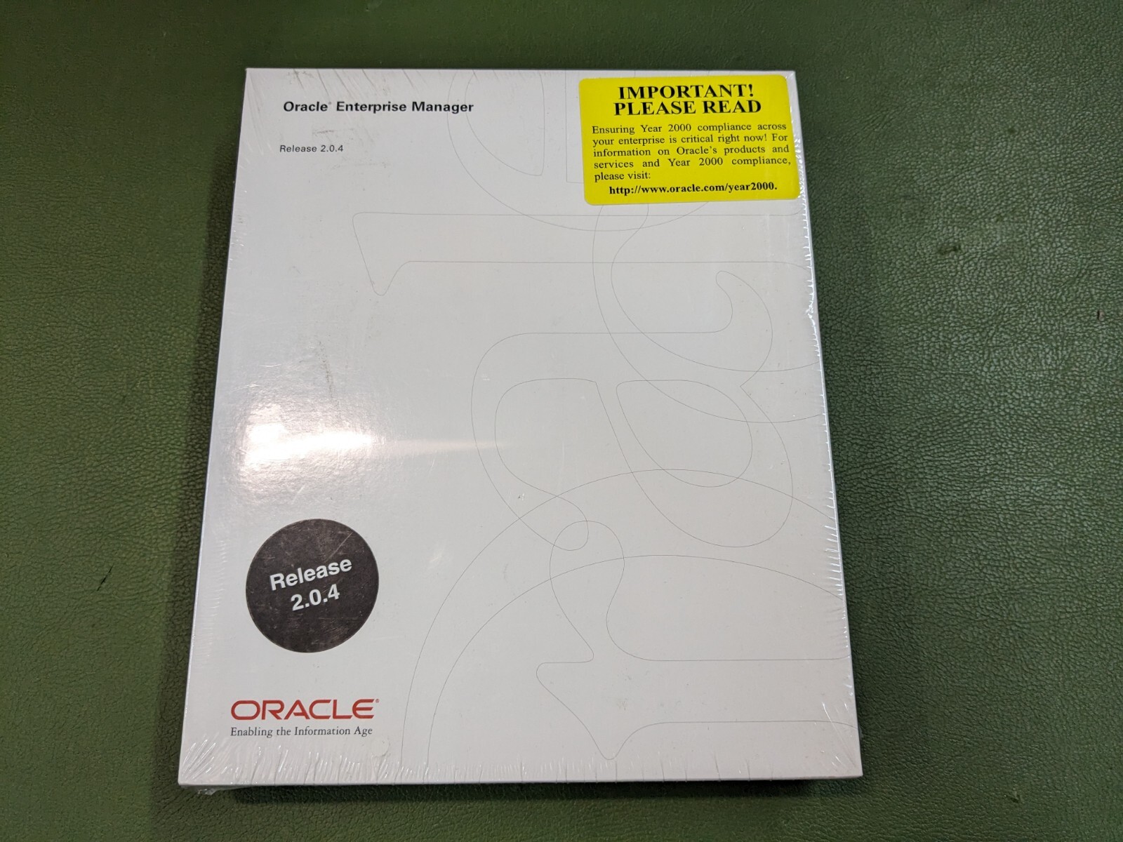 Oracle Enterprise Manager 2.0.4 Release A69136-02