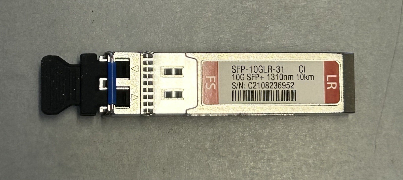 FS SFP-10GLR-31 10G SFP+ 1310nm 10km LR SFP Transceiver Module