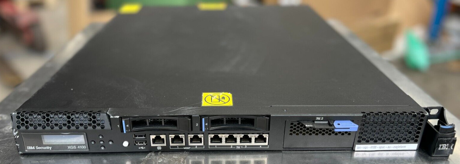 IBM Internet Security Systems XGS 4100