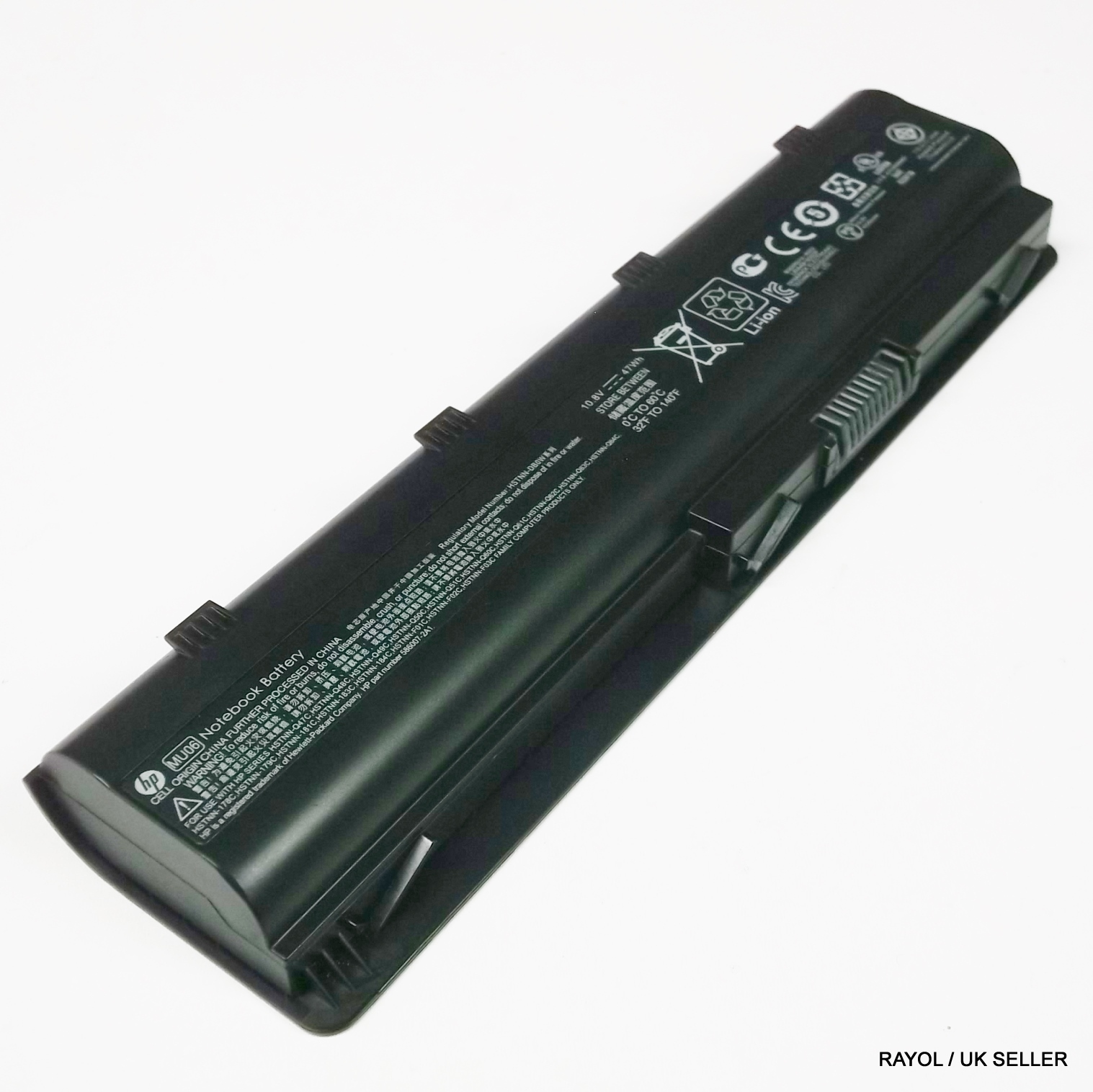 Genuine HP 6-cell Battery for Pavilion DV7-60xx DV7-6Cxx, 593554-x 586006-x MU06