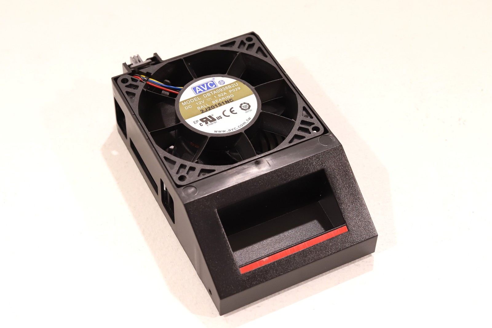 AVC 12V 92mm 4-Pin 1.92A Ball Bearing CPU Cooling Fan P/N: DBTA0938B2U Tested