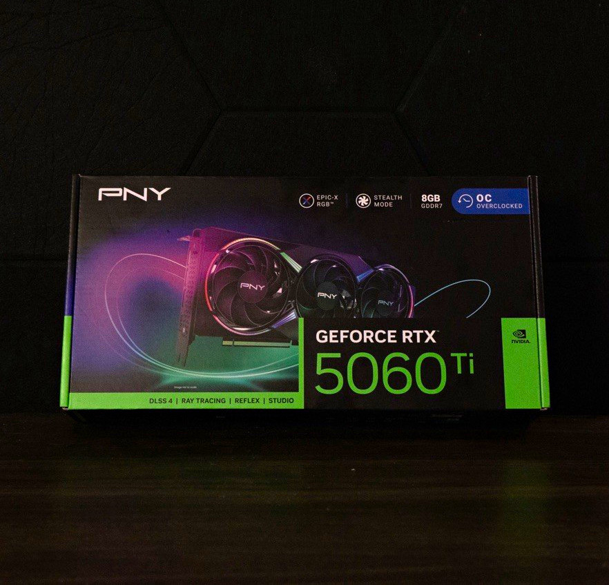 PNY GeForce RTX 5060 Ti 8GB triple fan Sealed
