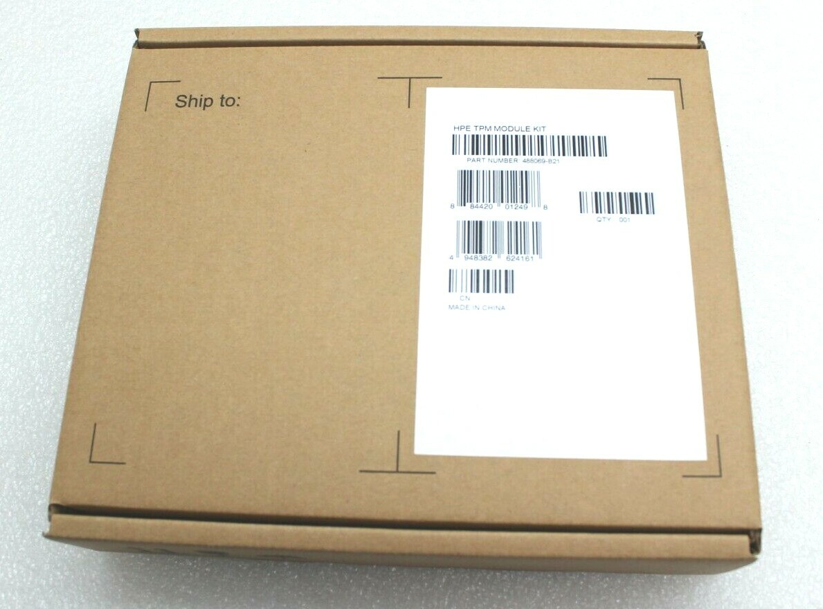 488069-B21 HP TRUSTED PLATFORM MODULE TPM 505836-001 450168-001 NEW COMPLETE KIT