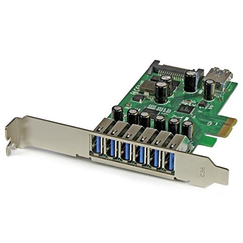 Startech PEXUSB3S7 7-Port PCIe USB 3.0 Card Low-Profile