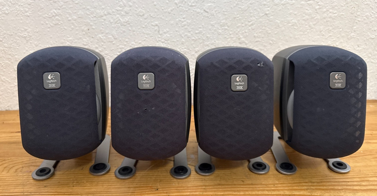 Logitech THX Z-680 Satellite Speakers (4 of them)