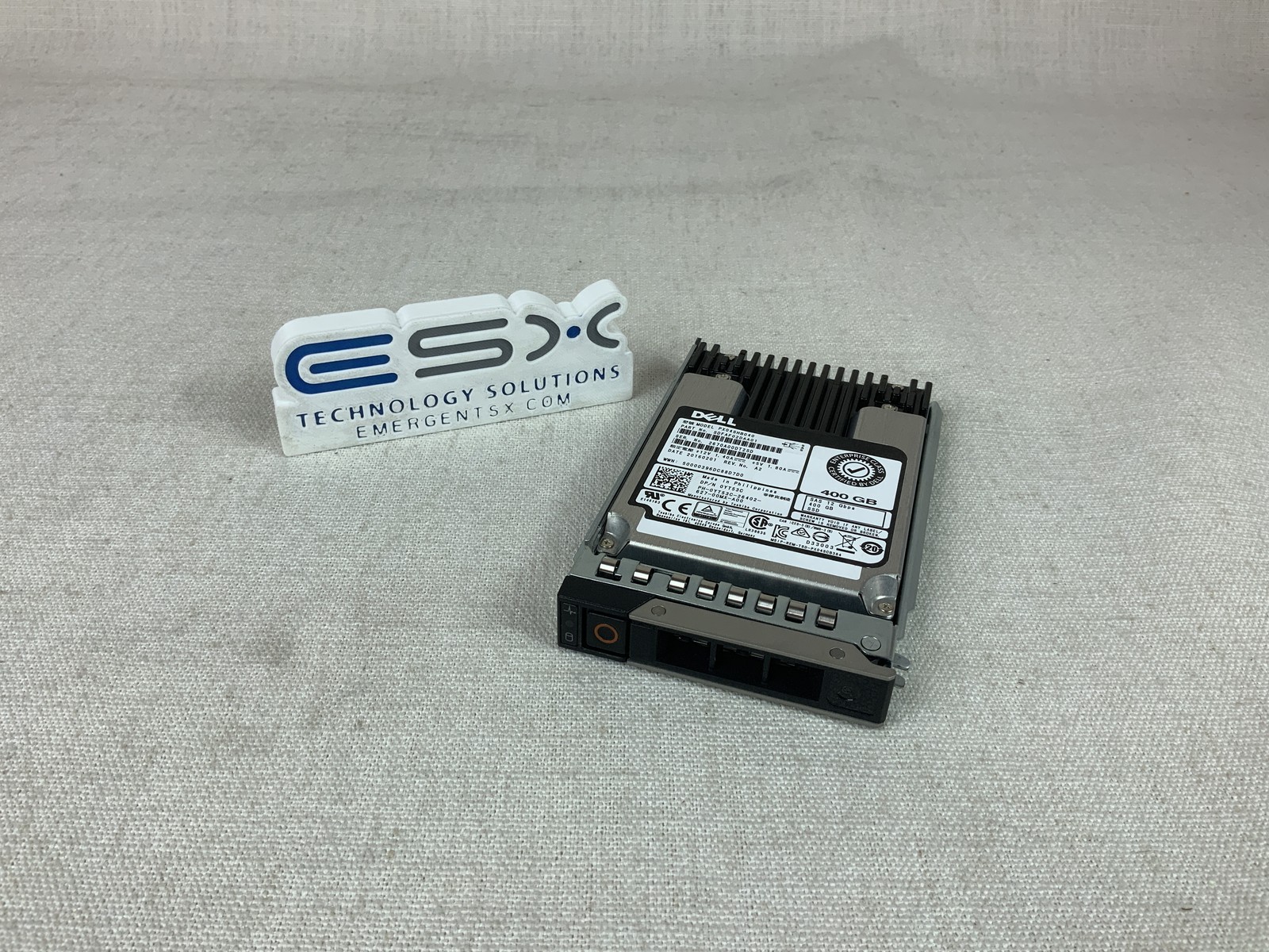 Dell YT53C 400GB 12Gb/s 2.5" SAS WI SSD Toshiba PX04SHB040 100% health