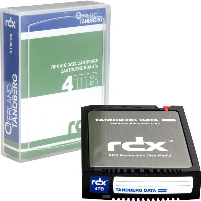 Tandberg Data RDX 4TB QuikStor Removable Disk Cartridge