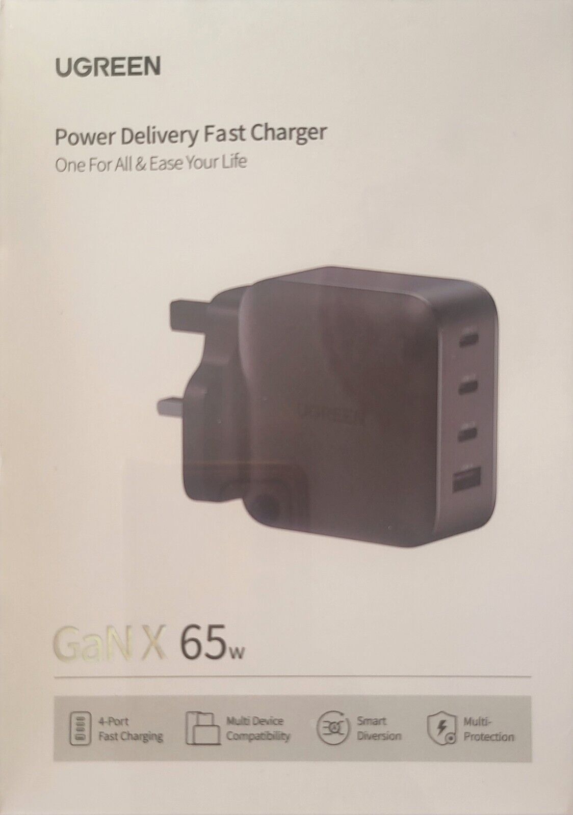 NEW UGREEN Power Delivery Multiport Fast Charger Plug One For All & Ease Your