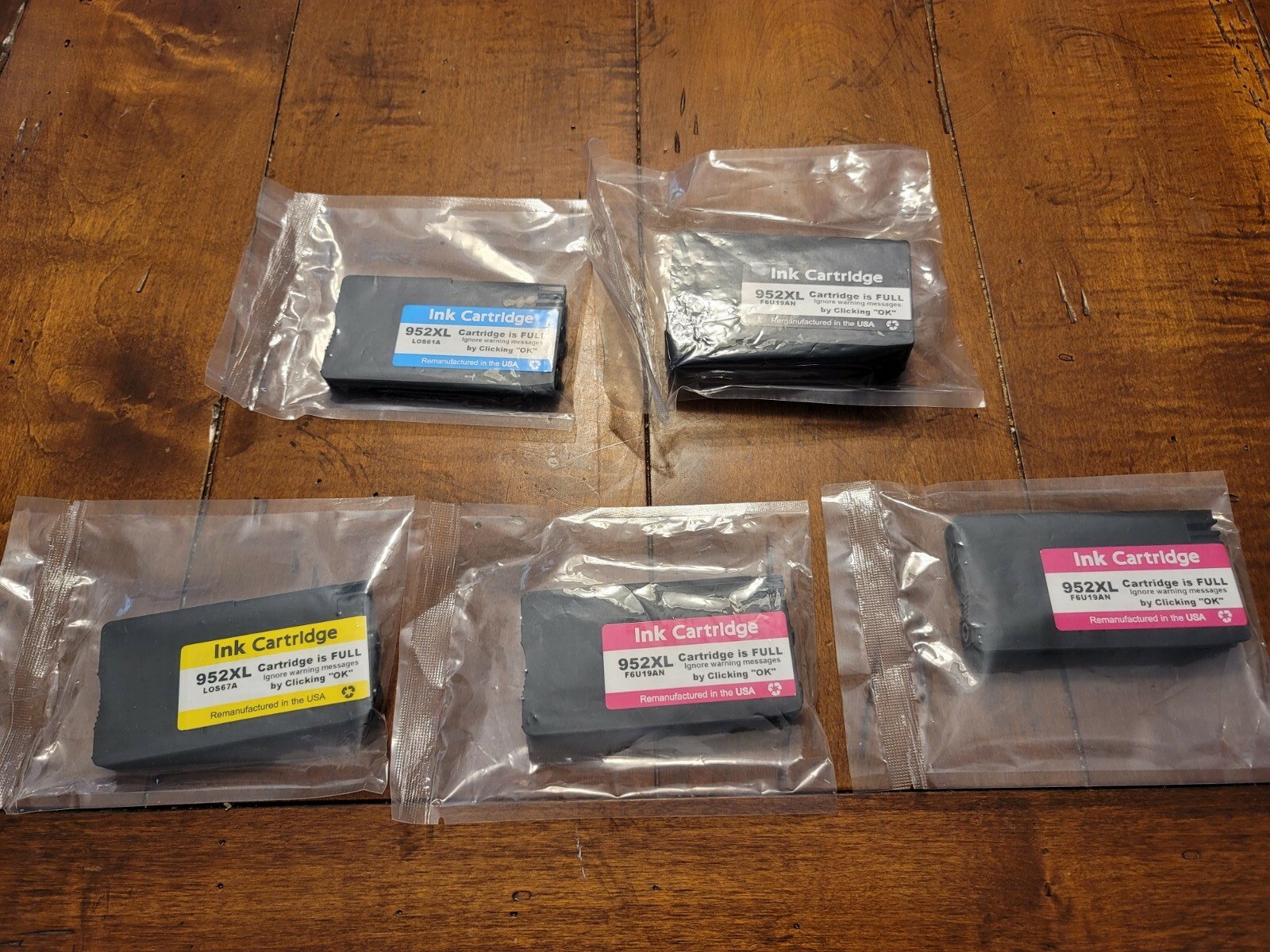 5 pk Replacement 952 XL Ink for HP Officejet Pro 8740 8743 8744 8745 8746 8747. 