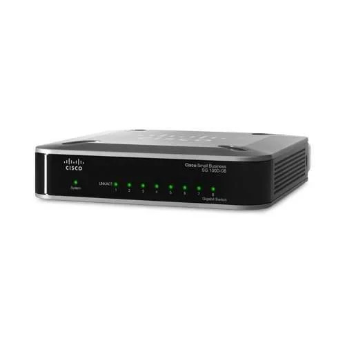 Cisco SG100D-08 8-Port Gigabit Ethernet Switch | Sm Business Unmanaged | Manual