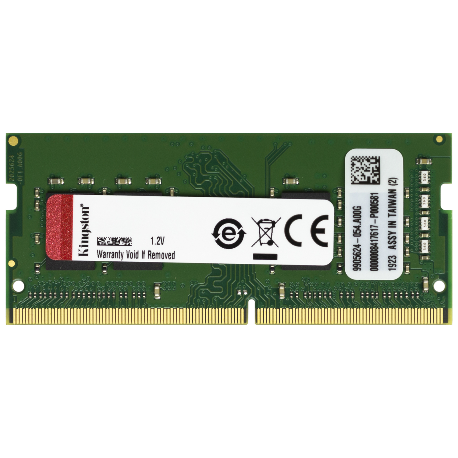 Kingston 8GB DDR4 2400 MHz PC4-19200 SODIMM 260-Pin 1Rx8 Laptop Memory RAM 1x 8G