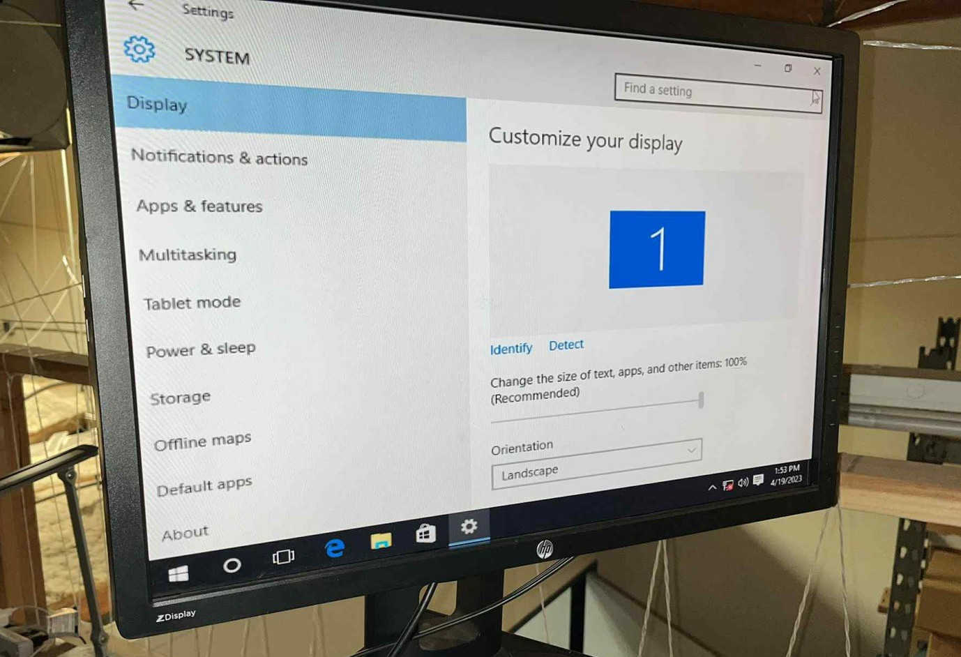 HP Z24X G2 DreamColor HDMI Monitor FHD IPS LED Backlit - PICK-UP ONLY
