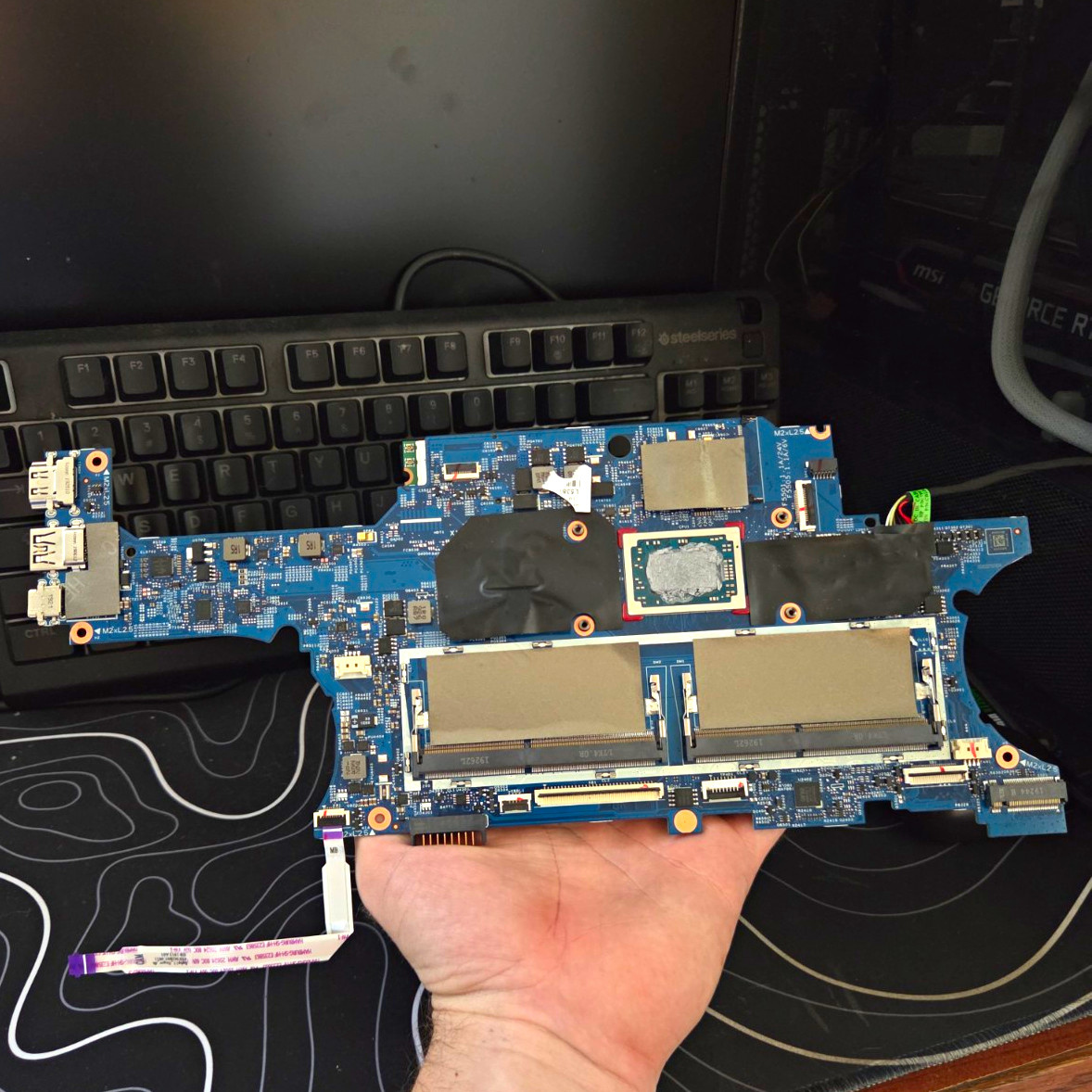 HP TPN-C126 Laptop Motherboard 849610-601/602 DDR4 Intel USB HDMI M.2