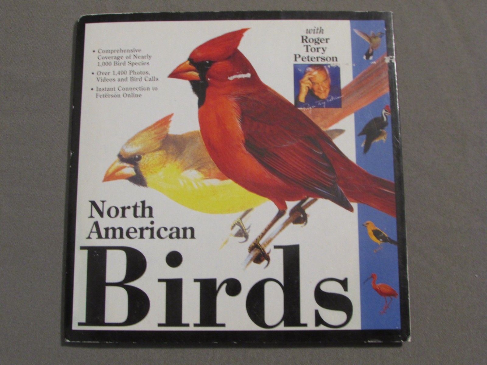 North American Birds Roger Troy Peterson 1995 PC CD-ROM Nearly 1000 Bird Species