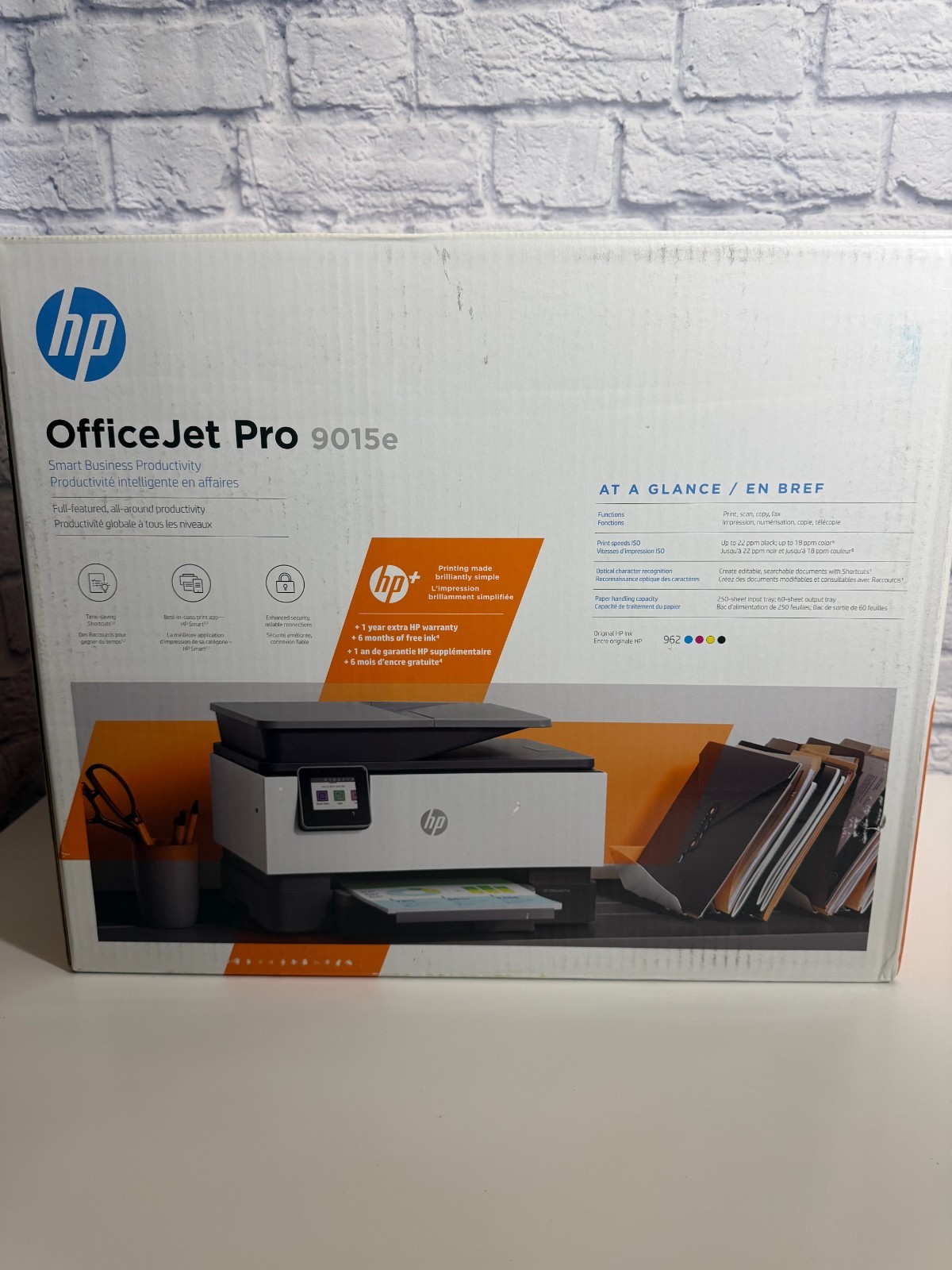 HP OfficeJet Pro 9015e All-in-One Wireless Color Printer - New Sealed