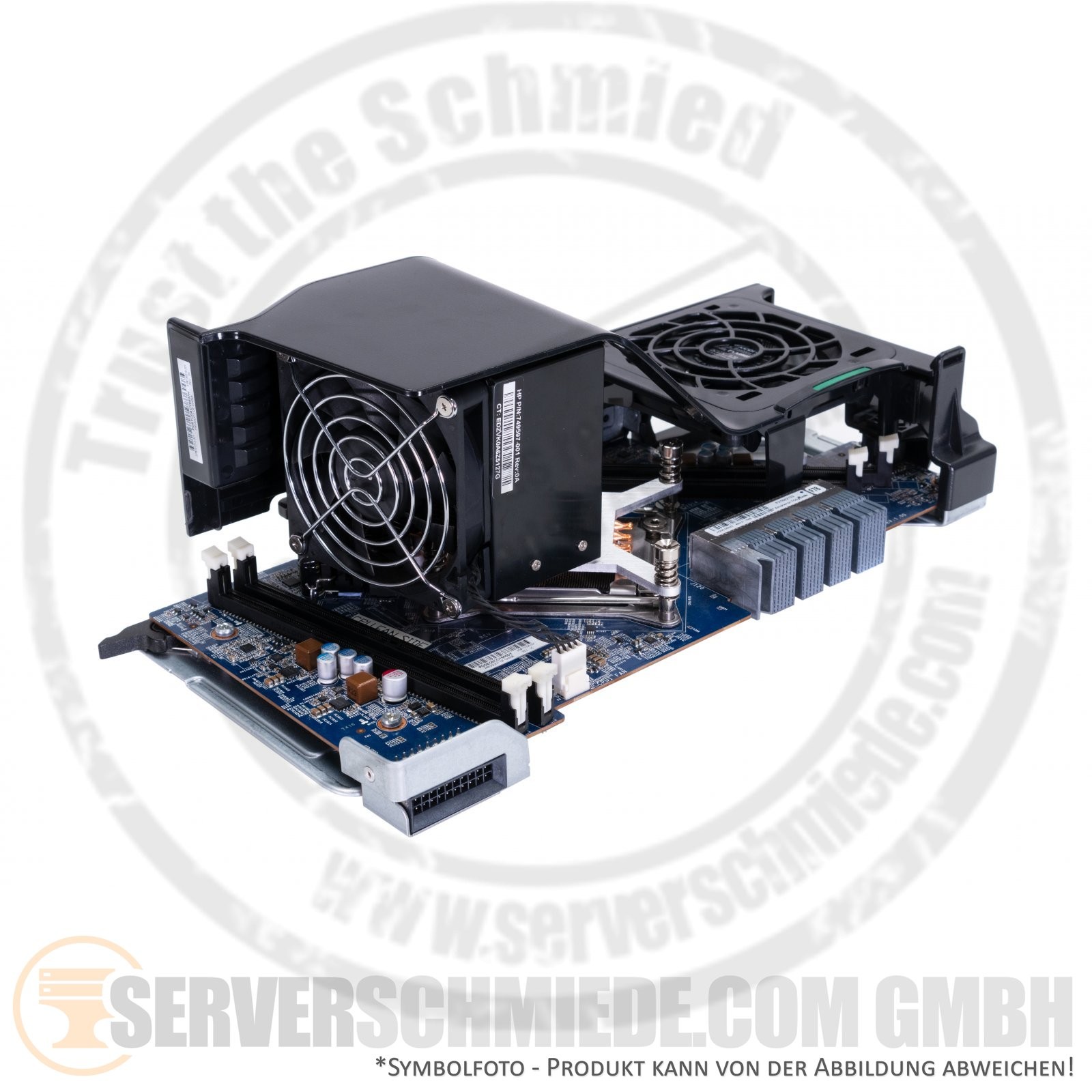 HP Z640 2nd CPU Riser Board with Heatsink and FAN 710326-001 2011-3