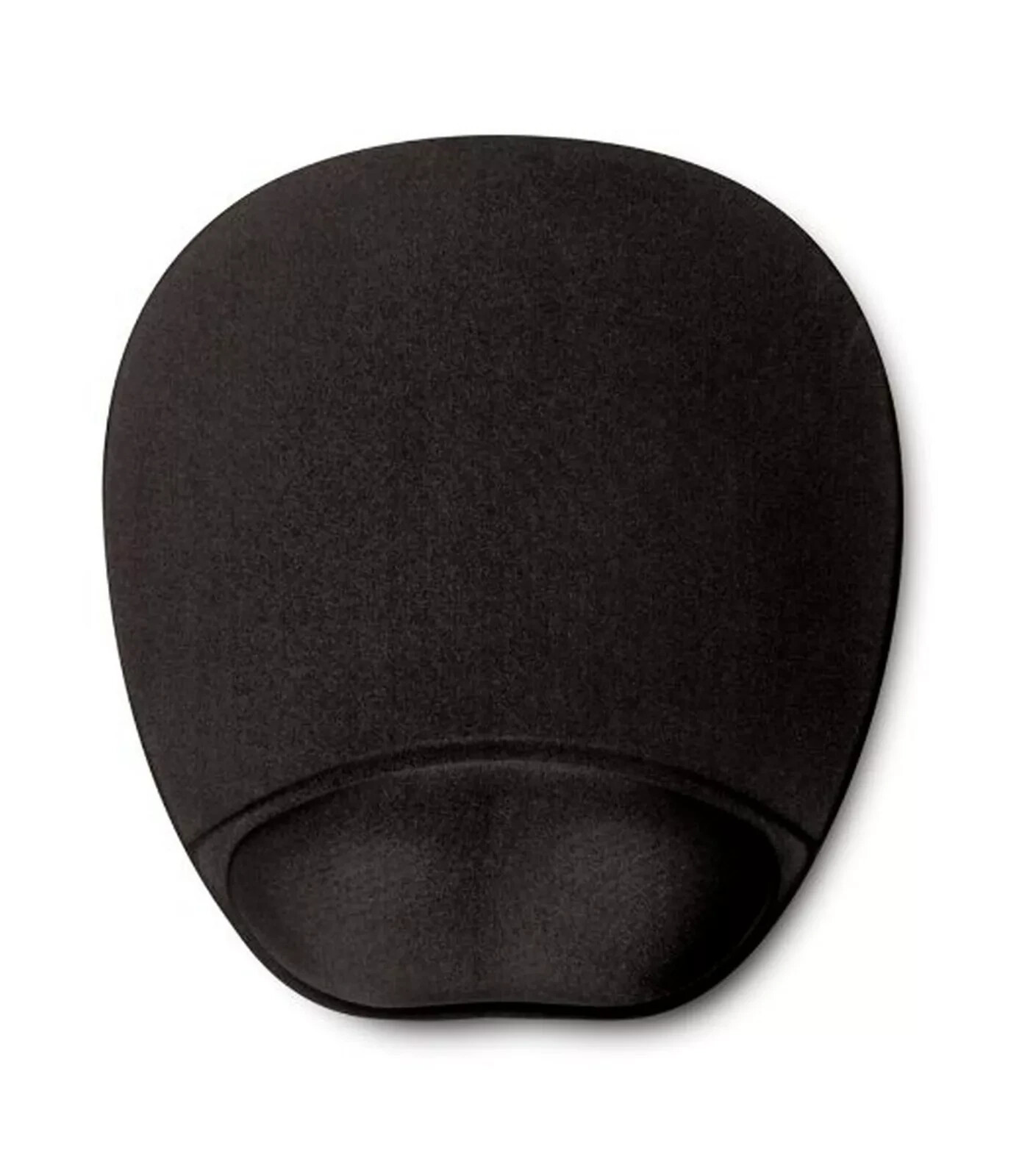 Memory Foam Mouse Mat/ Wrist Rest Black Antimicrobial Properties Non-Slip Pad