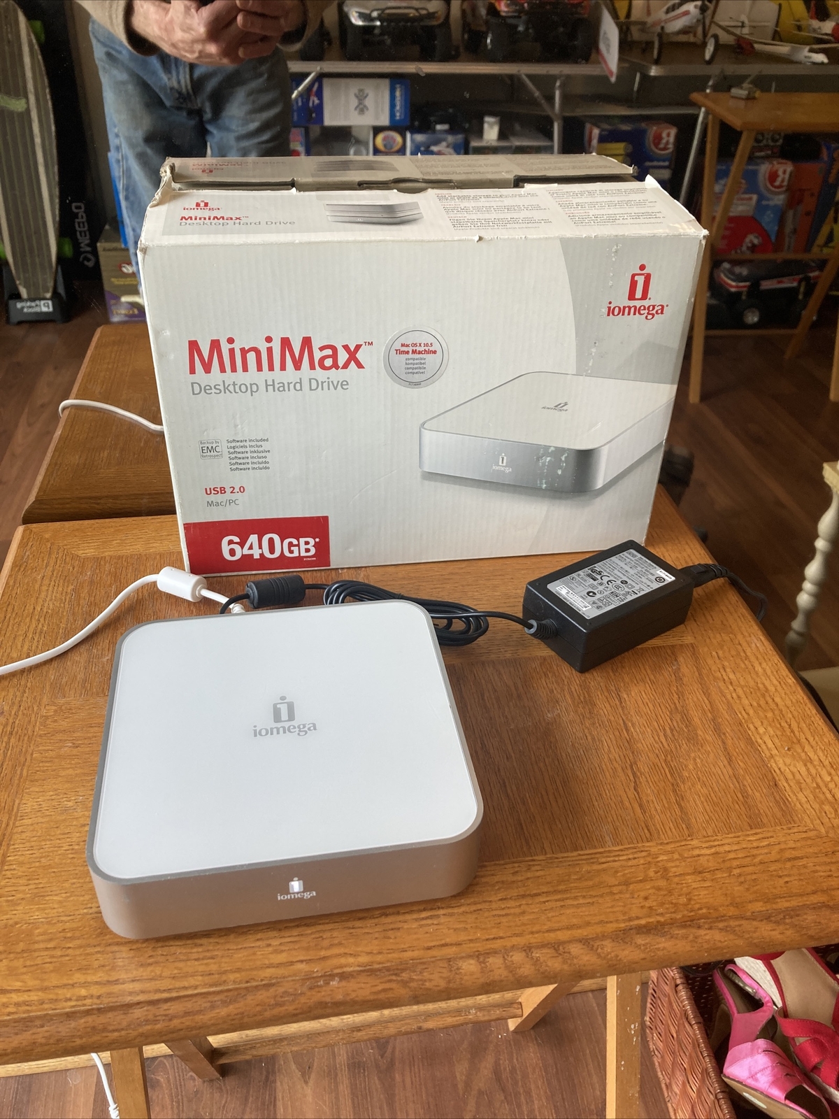 Iomega Minimax 640gb desktop harddrive